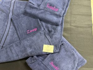 Custom Embroidery by BR Embroidery in Poway, CA