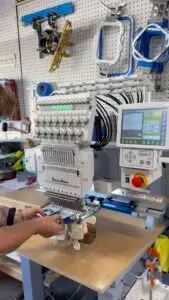 BR Embroidering Doll